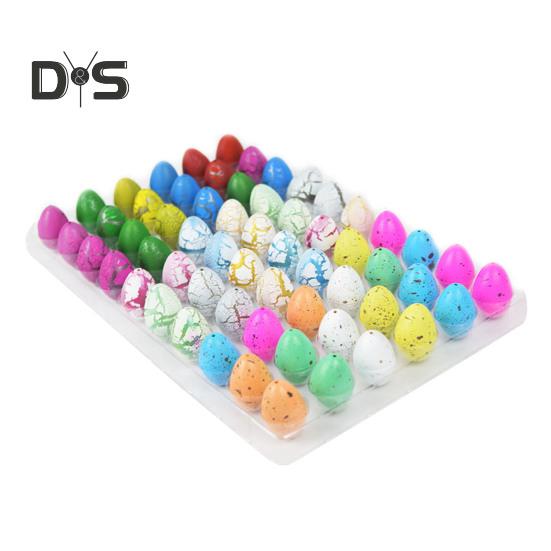 60Pcs Easter Dinosaur Egg Hatching Toy Kids Toddlers Boys Girls Dino Birth Growing Toy Classroom Students Exchange Gift Party Favors
