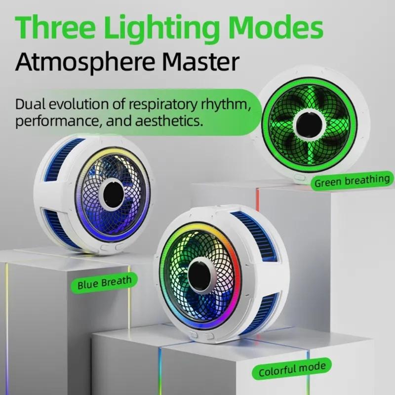 Phone Coolers, Cellphone Radiator with Semiconductor Cooling Chip for Live Streaming, Outdoor Vlog, Mobile Gamings