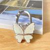 Fashion Butterfly Handbag Hook for Women Portable Creative Table Hanger Durable Foldable Purse Hook for Table