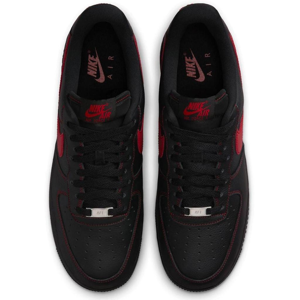 Nike Air Force 1 Size '07 LV8, Black/University Red, HQ2037-005, 26.5cm