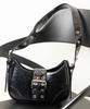 WEGO Mehrweg-Umhängetasche, Halbmond-Design mit Gürtel, Damen, Koreanischer Girly Street Style, Geschenk, Frühling, Sommer, Herbst, Winter, Damen, Größe F,