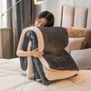 Luxurious Double-Sided Lambswool Plush Blanket & Duvet Cover