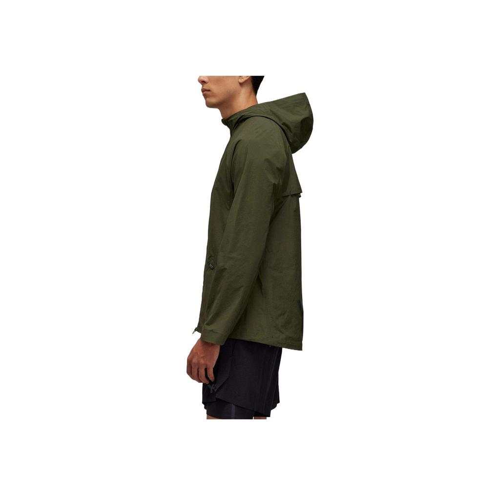 Y-3 X Adidas Collaboration Running Warm Comfortable Windproof Waterproof Jacket Men Jacket Green IX0000