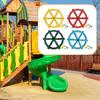Pirate Ship Wheel Toy Playground Equipment for Jungle Gym Backyard Treehouse