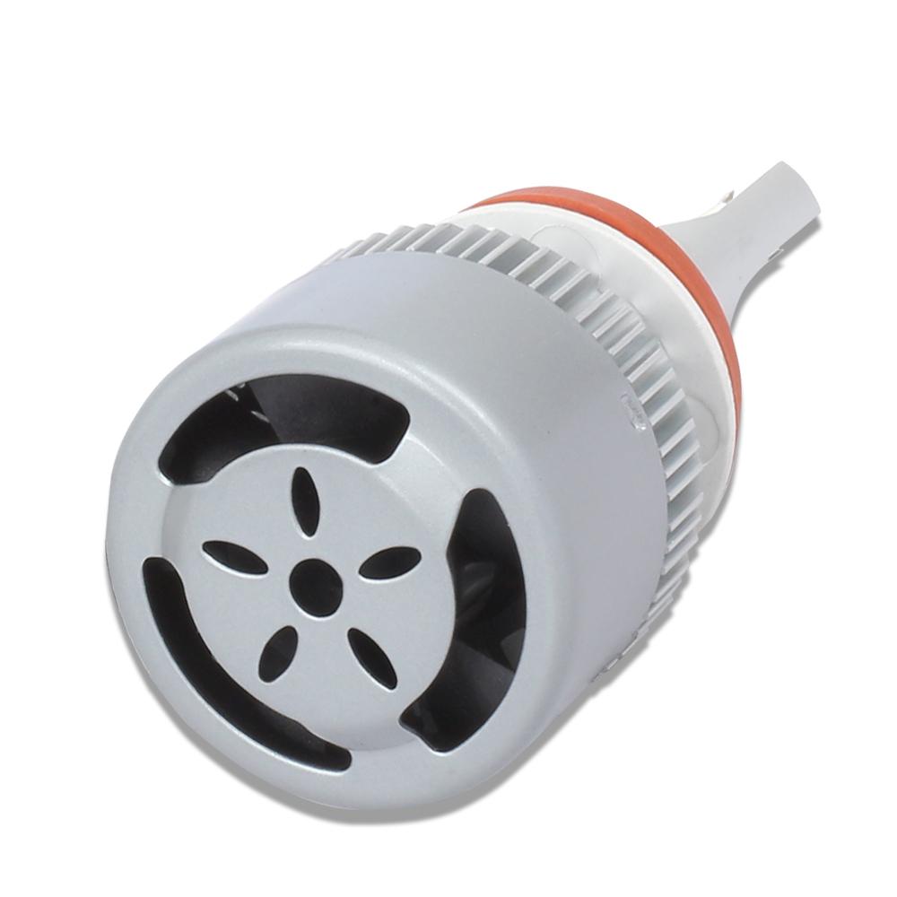 Car Headlight Shockproof Explosion-proof 72w 8000lm 3000k C6 H8/9/11 Car Accessories Yellow Car Headlight Durable Fog Lamp