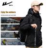 Men's 3-in-1 Outdoor Windproof Waterproof Jacket Model 2820