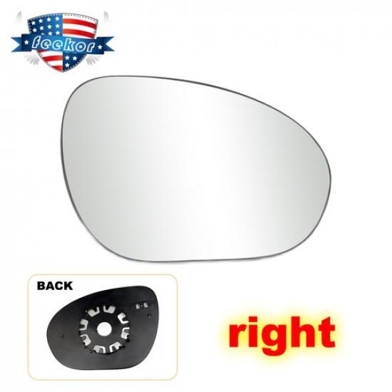 Passenger Side Mirror Glass Heated w/ Backing for 09-14 Nissan Cube 963661KA1A