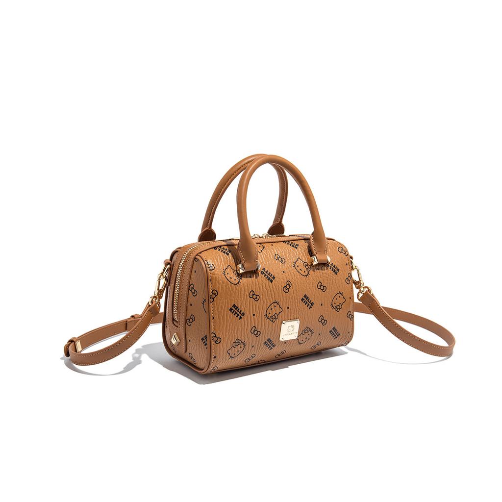 New Sanrio Hello Kitty PU Boston Bag, Shoulder Bag, Crossbody Bag, Handbag Regular Women's Multicolor SHHF41496