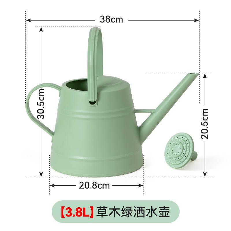 Nouveau Bidon d'Arrosage Épais Grande Capacité Bec Long Plastique pour Maison Jardin Pulvérisateur à Fleurs