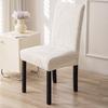 Universal Stretch Leaf Chair Covers Removable Solid Seat Slipcovers for Dining Room Banquet 1 2 4 6 Pack