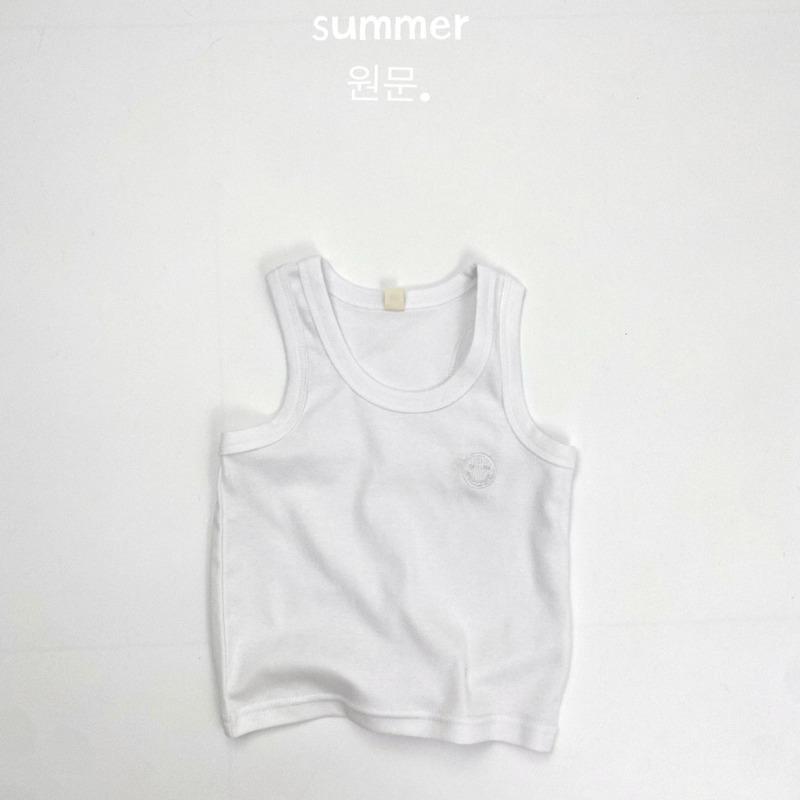 Kids Summer Thin Round Neck Cotton Sleeveless Tank Top For Toddler Boys And Girls