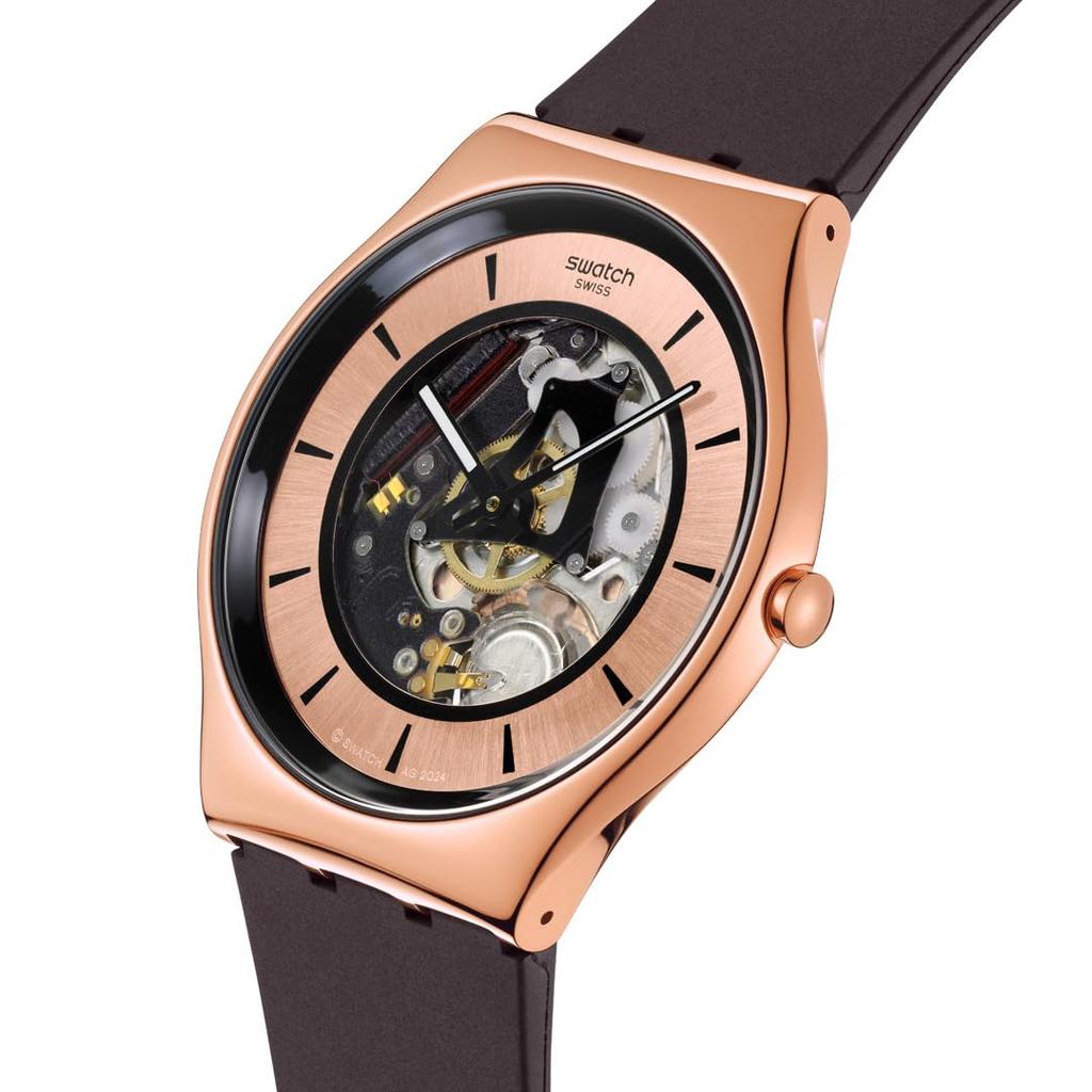 Swatch Copper Flame SS07G107 Watch, Brown,
