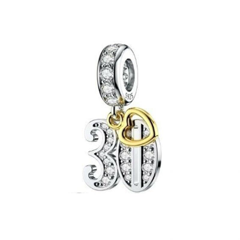 New Age Celebration Dangle Bead Fit Originální módní kouzla Diy náramek pro ženy Výroba módních šperků