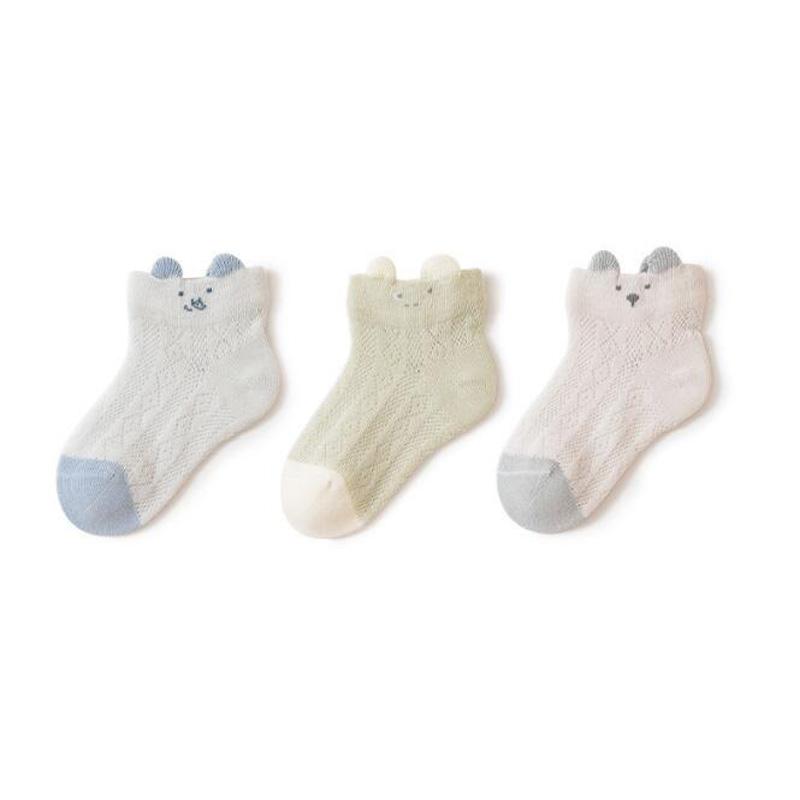 3Pair/lot New Summer Boys and Girls Baby Socks