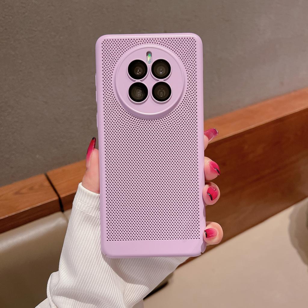 Applicable To P60 Huawei MATE60 Breathable Heat Dissipation Mobile Phone Case Guard Heat Dissipation Mesh Case P60PRO Mesh Case Honor 90