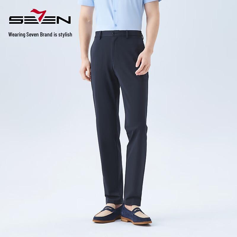 Qipai Men s High-Stretch Business Casual Trousers 32