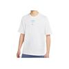 Jordan Lässiges, sportliches T-Shirt mit Rundhalsausschnitt und atmungsaktiven Kurzarm-Shirts für Herren, Weiß, DM3545-100