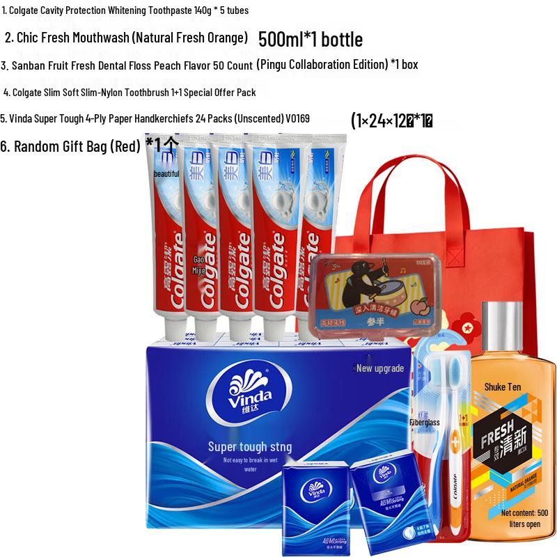 Выгодный набор Colgate для ухода за полостью рта всей семьей