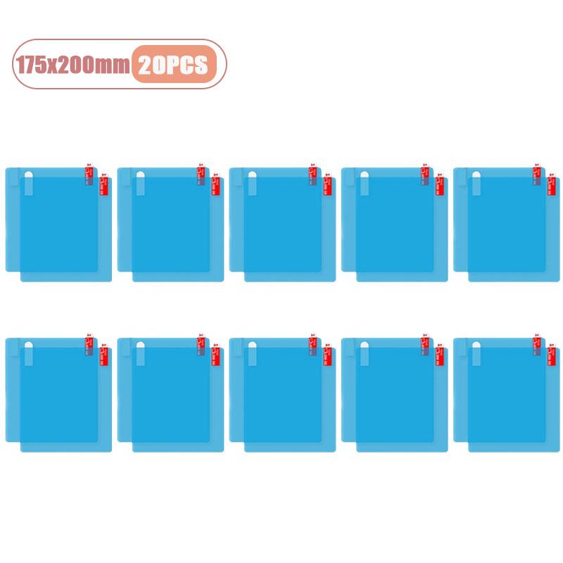 Car Rearview Mirror Rain Prevention Film Set with Anti Fog Waterproof  for Truck Vehicle Window Glass Safe Driving In Rainy