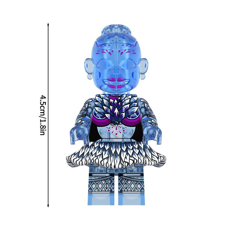 Freddy Fazbear Blocks Ornament Small Anime Figurine Decorations Bear Bunny Table Accessories Party Favors Children'S Day Gift