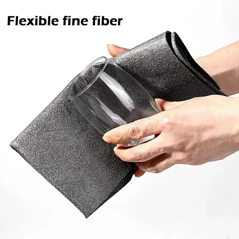 Kitchen Useful Things for Kitchen 10pcs Cleaning Dishcloth Household Use Cloth Washing Mirror Rag Microfiber Car Window Goods