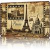 Vintage Metal Signs Vintage Paris Memories Metal Wall Art Sign-Funny Poster Wall Art for Home Living Room Garage Bar Decor