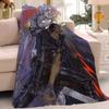 K-entaro Miura Berserk Guts Comic Blanket Warm And Soft Suitable For Bedroom Living Room Sofa Bed Office Travel Camping