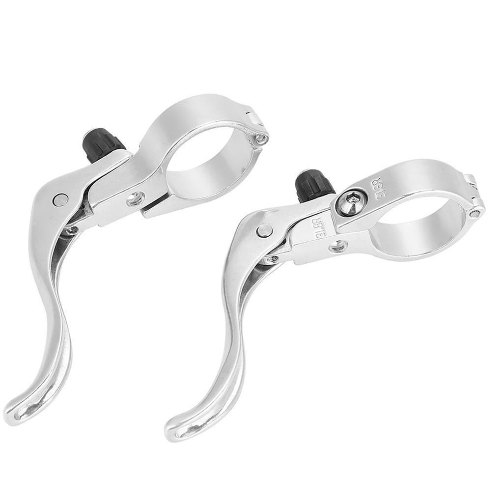 1 Pereche Aluminiu Ușor Aliaj Bicicletă de Șosea Manetă Frână Set 31.8mm Accesoriu(Negru)