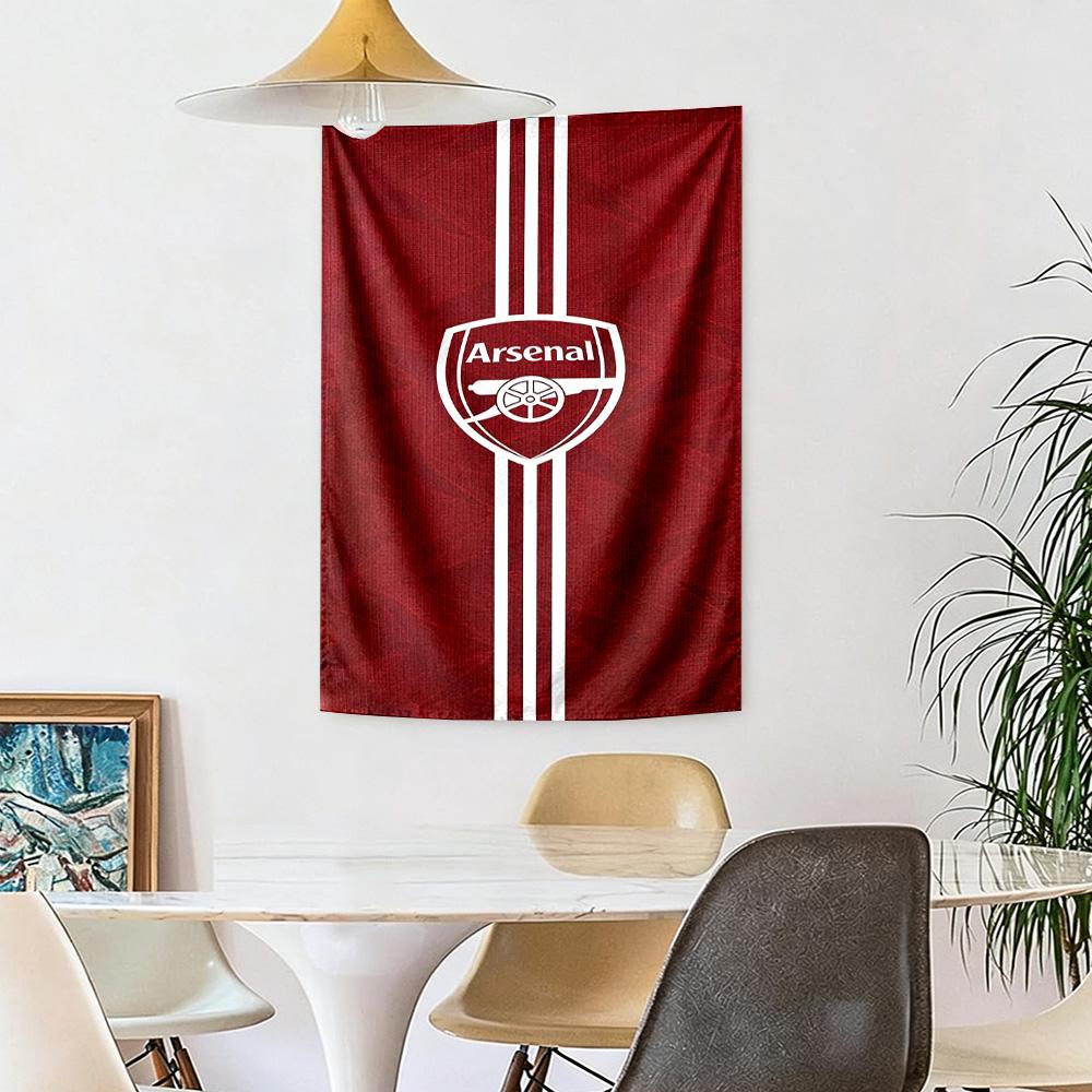 Love Arsenal Football Club Wall Decor Tapestry Art For Pet Memorial Birthdaywedding Party Backdrop Family Gift