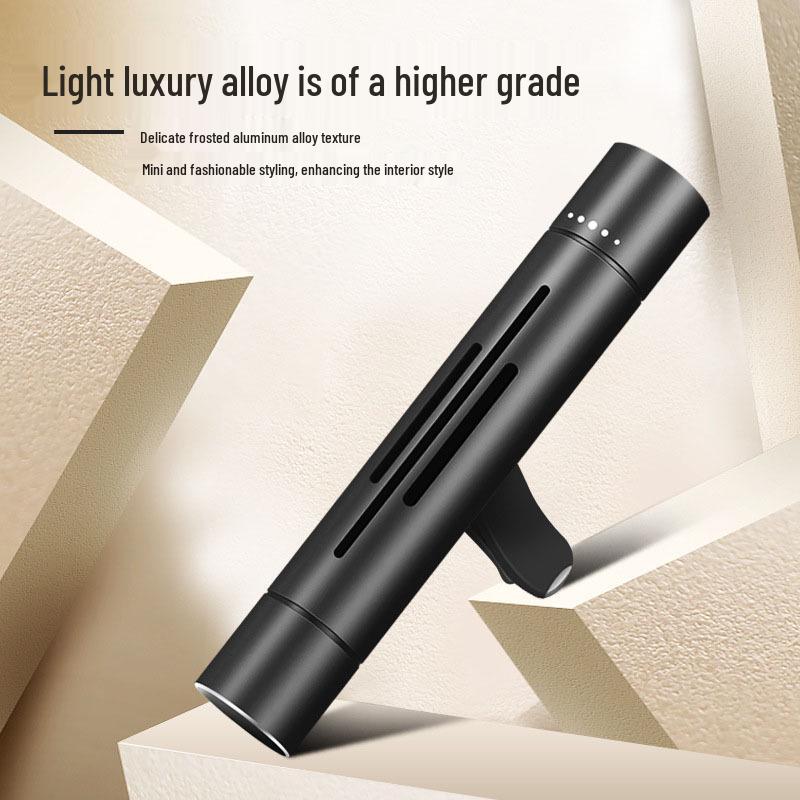 Long-Lasting Car Air Freshener Clip - Light Fragrance Solid Balm for Air Vents