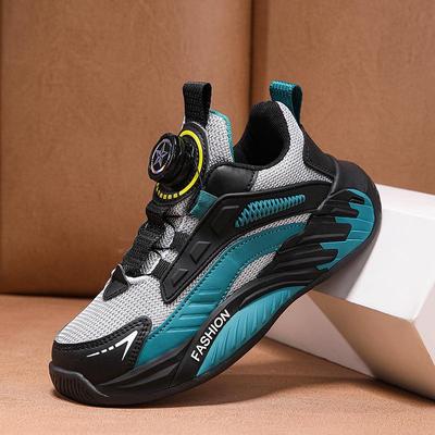 Kids' Sneakers: Fall 2025 Rotary Buckle, Non-Slip, Wear-Resistant for Boys & Girls