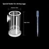 Reusable Transparent Acrylic Fish Feeder With Strong Suction Cups Floating Aquarium Feeding Ring Automatic Aquarium Feeding Tool