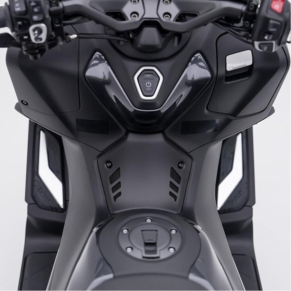 Black ABS Motorcycle Throttle Tunnel Cover For Yamaha T-max 560 TMAX560 2022-23