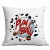 New Baseball Peripheral Printed Pillowcase Home Living Room Sofa Pillowcase Cushion Cover