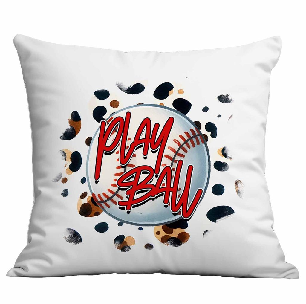 New Baseball Peripheral Printed Pillowcase Home Living Room Sofa Pillowcase Cushion Cover
