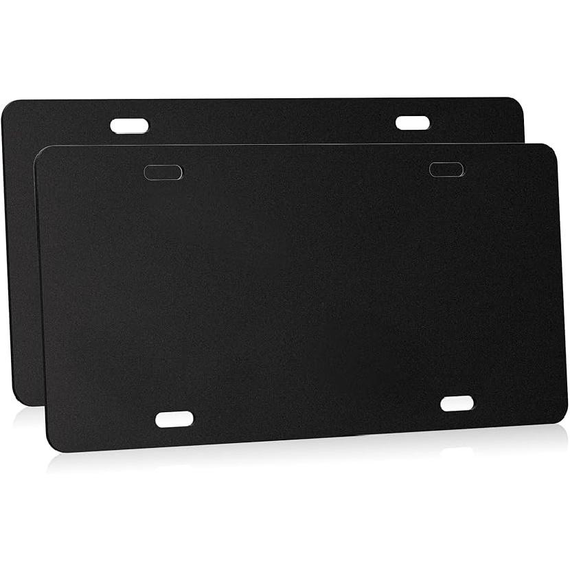 Demao License Plate Pad Anti Rrattle 2 Pack, License Plate Foam Padding Shockproof, Universal Fit For Car &SUV Noise Reduction & Vibration