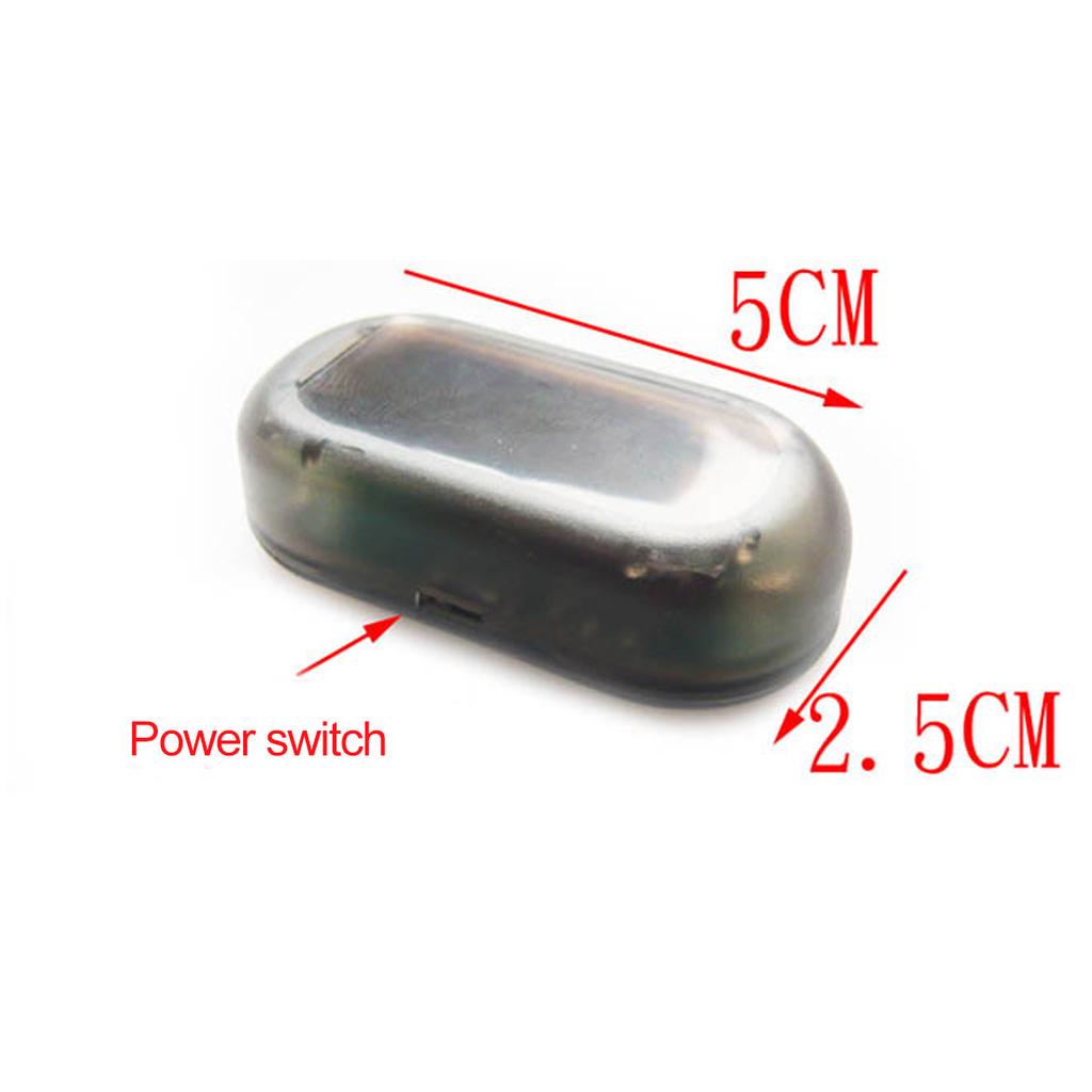 Universelles Auto-LED-Licht-Sicherheitssystem, Warnung, Diebstahl, Blinken, gefälschter Solaralarm