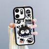 KEYSION Shockproof Case for OPPO Reno14 F 5G with Lanyard Soft Silicone Cute 3D Cartoon Doll Phone Cover for OPPO Reno 14F 5G