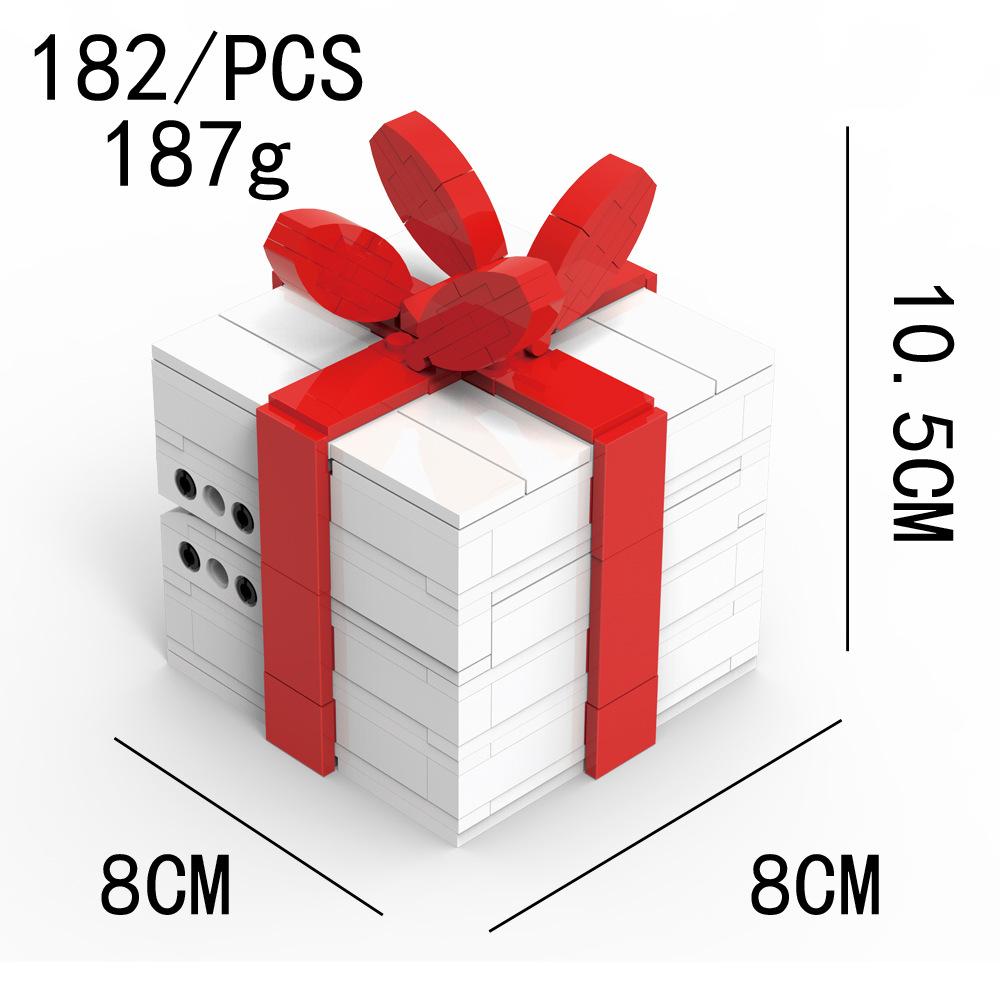 Building Block Assembly Valentine'S Day Gift Box Couple Ring Birthday Gift Box Holiday Decoration Desktop
