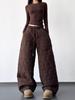 2025 Winter Korean Style Women's Warm Loose Casual Cotton Pants - Versatile, Stitch Detailed, Cold Resistant, Super Stylish.