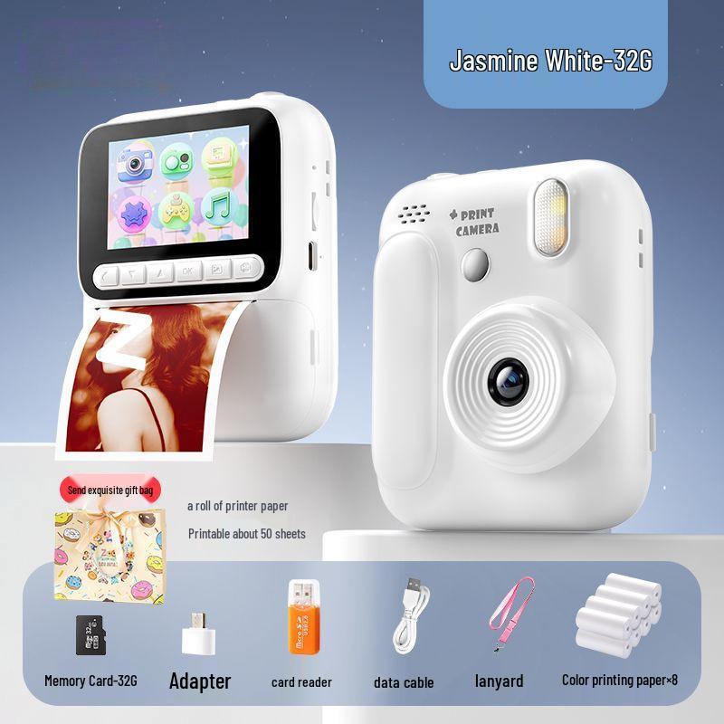 2025 Student Portable Instant Digital Camera with Video & Photo Printing