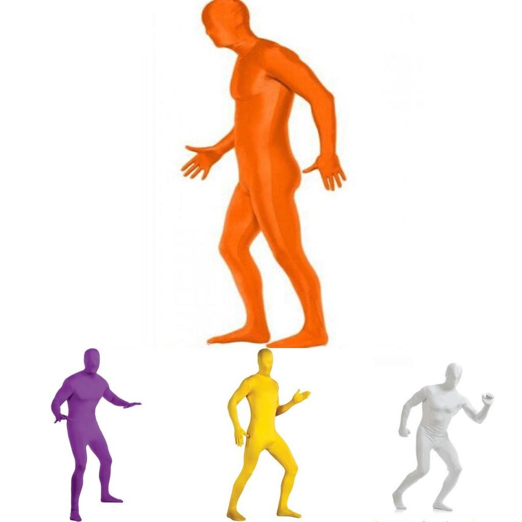 Full Body Skin Suit Catsuit For Halloween With Comfy Unisex Design And Stylish Colors