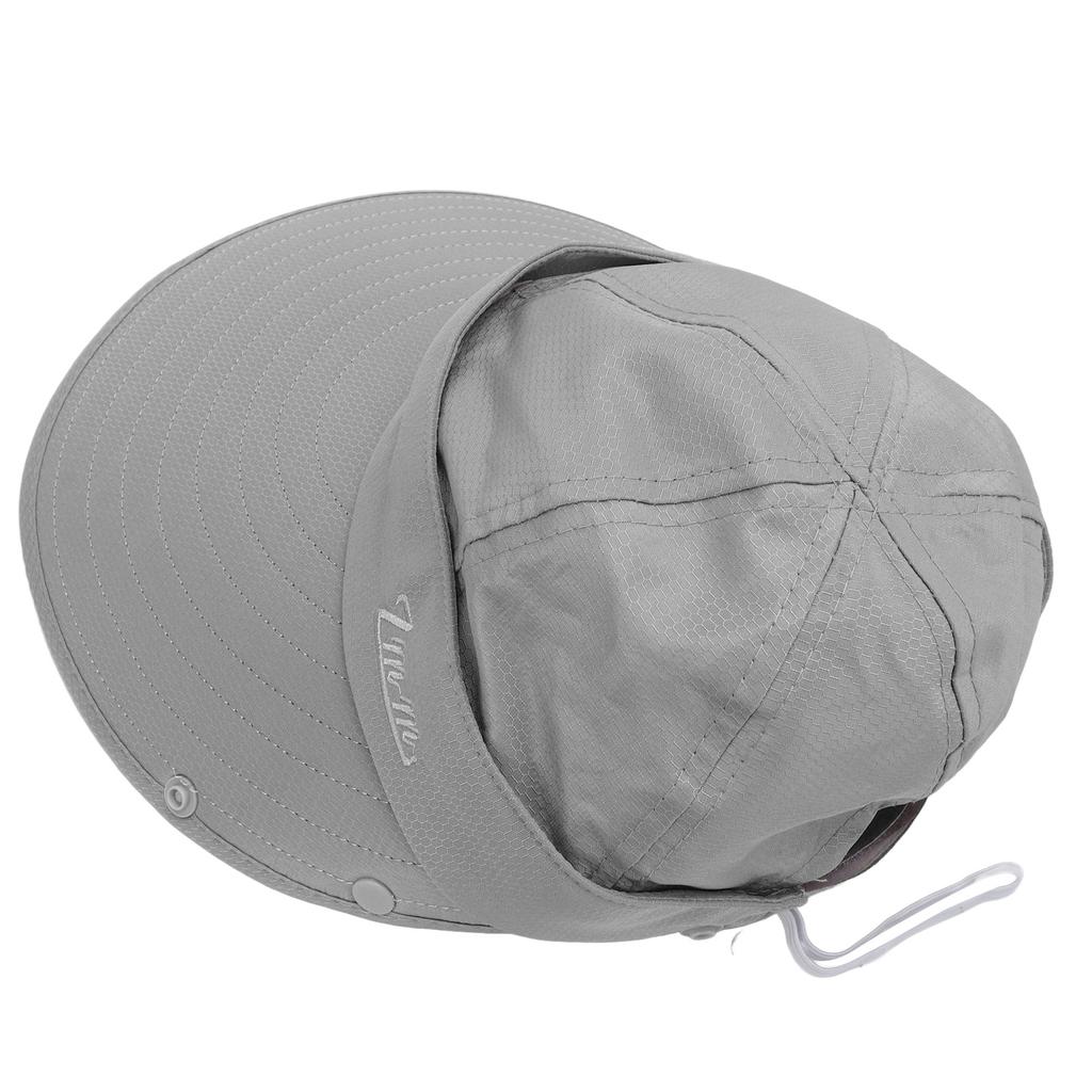 Outdoor Cycling Sun Hat Large Face Sunscreen Cover UV Fishing Hat Set