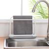 1Pcs Kitchen Towel Storage Rack Sponge Drain Shelf Plastic Dishcloth Stand Home Organizer Holders Bathroom Gadgets