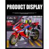 1/9 Maßstab Honda HRC CBR1000RR Fire Blade Legierung Sportmotorrad Diecasts Metall Spielzeug Rennmotorrad Modell mit Licht Kindergeschenk