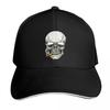 Skull Head Smoking Cigar Design Baseball Cap Beach Outing Golf Hat F Golf Hat Genuine Hats Women Unisexs