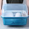 Kitchen Tableware Rack Storage Box Put Tableware With Lid Drainer Rack Mounted Bowl Box Cabinet Home Dish Drainer Kitchen