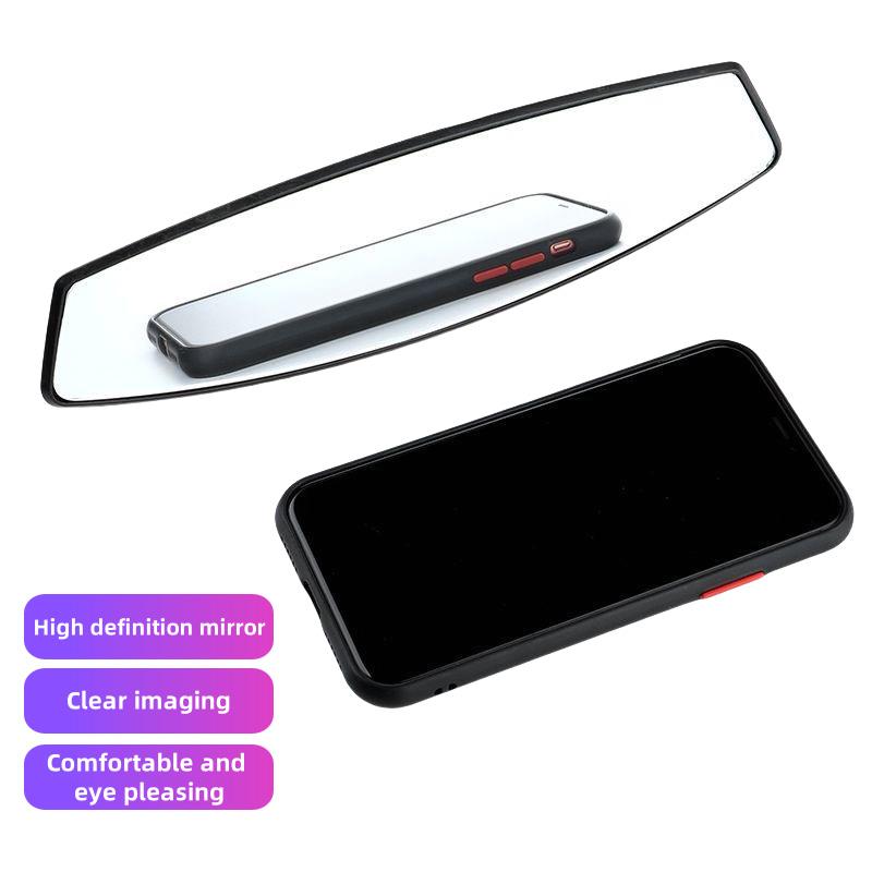 High Definition Panoramic Rearview Mirror, Anti Glare 360 ° Wide-angle Reversing Observation Mirror, Driving Safety Interior Acc