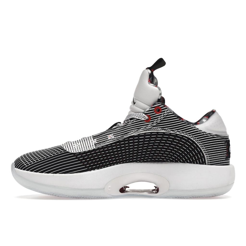 Air Jordan 35 Low Quai 54 Unisex Sneakers White Black University-Red DJ2830-106
