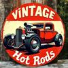 Vintage Metal Tin Sign Retro Garage Decor Man Cave Art Gas Oil Advertising Poster